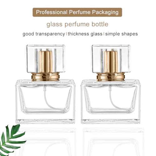 Enenes Refillable Perfume Atomizer - 30ml (1oz) Glass Spray Bottles, 3 Pack - Large Empty Travel Perfume Bottles for Refilling3