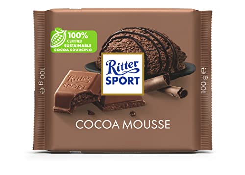 Ritter Sport Kakao (Cocoa) Mousse Chocolate - Pack of 3