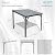 Domi 8' x 8' Lean to Gazebo, Wall Mounted Gazebos Pergola with Built in Drainage System, Galvanized Steel Roof, Hardtop Patio Shelter for Deck, Porch, Backyard and More