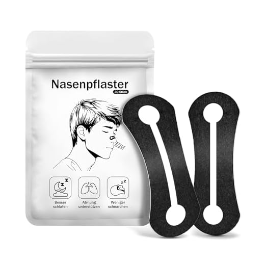 Tiras Nasales Deportivas, 30 uds Dilatador NasalDilatación Reforzada de Fosas Nasales. Alivia congestión, Optimiza Sueño Antironquidos