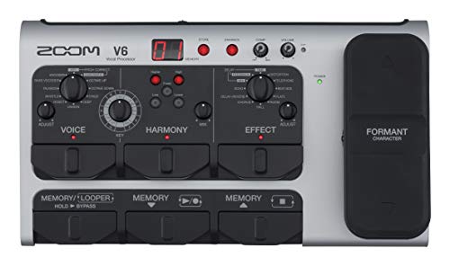 Zoom V6-SP Vocal Effects Pedal for Studio and Live...