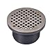 Round NI Grate & Plastic Barrel