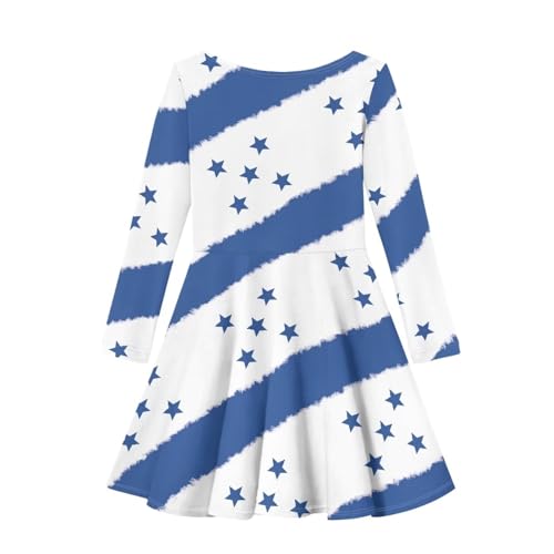 Cumagical Long Sleeve Dance Dress for Girls Party Clothes for Kids Cute Outfits Skater Dress Girls2