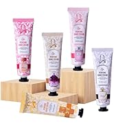LIAYLILI 5 Pack Hand Cream Set,30ml,Gentle HandCream Lotion,Mini Hand Cream Gift Set,Gifts for Wo...