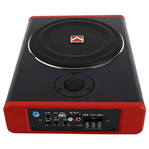 8“ Car Under-Seat Subwoofer Power Amplifier Bass Speaker