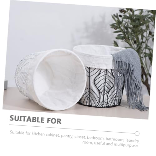 Panier de rangement en fer noir Toyvian multi-usage - 7