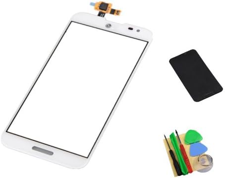 White Touch Screen Digitizer with Adhesive for LG Optimus G Pro E980 E985 F241