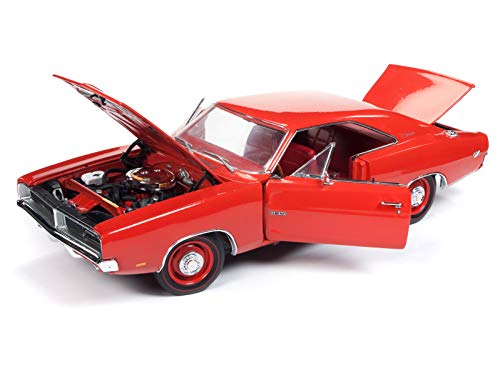 American Muscle 1969 Dodge Charger R/T Charger Red with Red Interior Class of 1969
