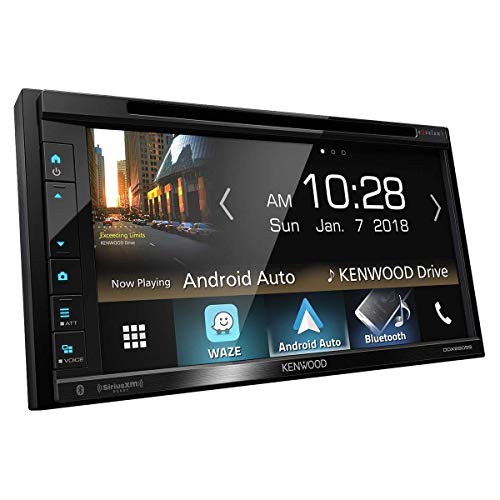 Kenwood Excelon DDX6905S 6.8" WVGA 2-DIN Multimedia DVD Receiver w/Wired CarPlay and Android