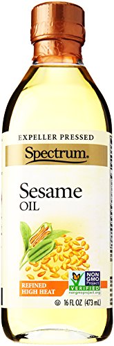 Spectrum Organic Sesame Oil, Refined 16 Oz