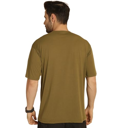 Image of Mack Jonney Printed Oversized Fit Round Neck Cotton Half Sleeves Tshirt for Men(Pack of 3)-MACK635022