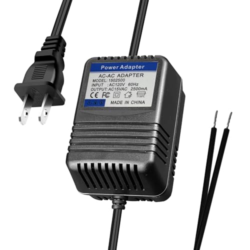 MZSZYH 120V/15VAC Transformer Adapter for Acorn Stairlift Acorn, Fits for Acorn Stair Lift Made Before 120 and 130 Stair Lifts Made Before 2014 Charger Power Cord