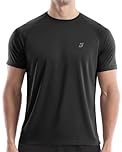 Roadbox Men's Rash Guard Short Sleeve, UPF 50+ UV Protection Swim Shirt, Quick Dry Lightweight for Fishing Surfing Running