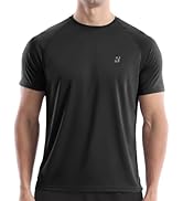 Roadbox Men's Rash Guard Short Sleeve, UPF 50+ UV Sun Protection Swim Shirts, Quick Dry Lightweig...