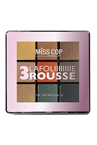 La Sélection de Daisy Palette Nuancier 03 Rousse - Pour Illuminer Le Regard Des Cheveux Roux - Miss Cop Cover