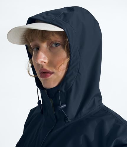 The North Face Women's Antora Waterproof Jacket in Summit Navy, X-Large - Stay Dry, Stylish, and Ready for Adventure - Image 6