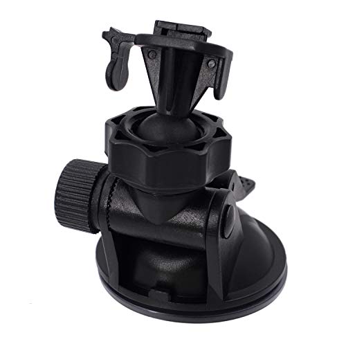 Isaddle Dash Cam Suction Mount - Windshield & Dashboard Suction Cup Mount Holder/W Various Joints For Yi/Rexing/Falcon/Old Shark/Vantrue/Kdlinks/Wheelwitness/.(99% On-Dash Cameras Suitable) #TOP3