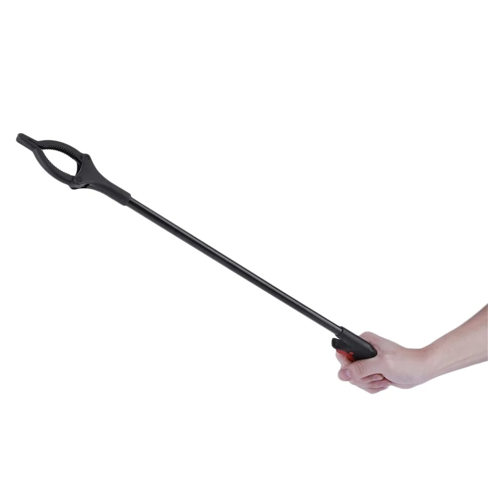 Recogedor de basura Palo de basura Largo alcance Mano de ayuda Brazo extensible Herramienta de extensión Clip de movilidad de basura Garra de agarre Herramientas de jardín para el hogar Herramientas