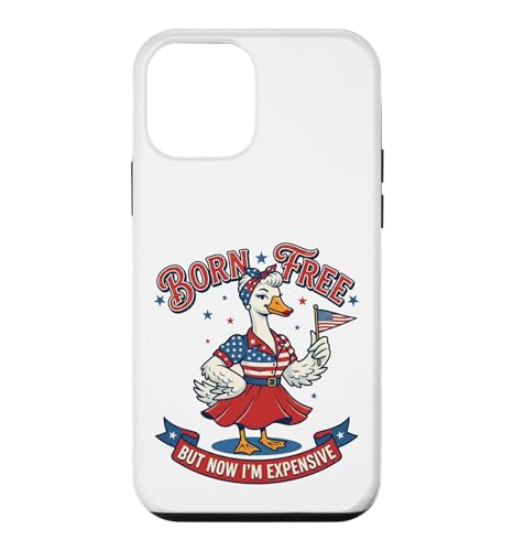 4th July Women Born Free But Now I'm Expensive Funny Goose �X�}�z�P�[�X iPhone 12 mini �p