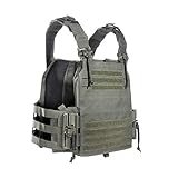 Leichter Plattenträger mit MOLLE-System in Lasercut-Ausführung.
