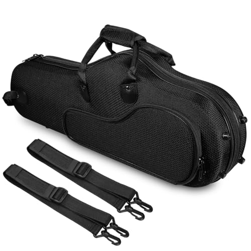 Vaguelly Alto Saxophone Case, Oxford Alto Sax Lightweight Gig Bag Backpack with Padding, Shoulder...