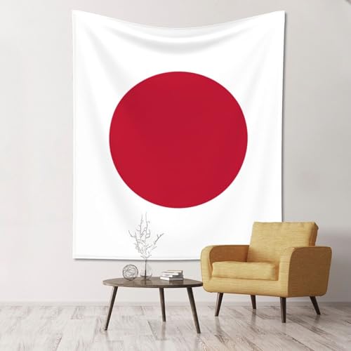 Tapisserie drapeau japonais SHuWeiD ultra douce pour decoration murale de chambre