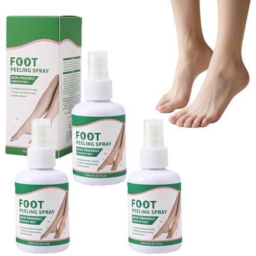 Mascarilla exfoliante para pies de aloe vera, exfoliante profundo para callos y talones agrietados, hidratación natural para pies secos y ásperos, cuidado suave para adultos (3 unidades)
