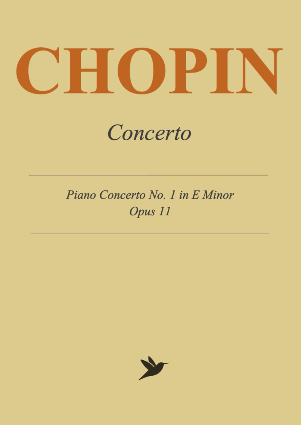 Chopin Piano Concerto No. 1 in E Minor, Op. 11: Piano Reduction for Two Pianos