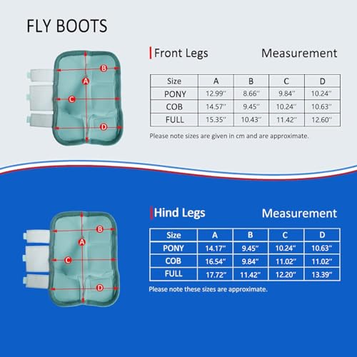 Gallopoff SAMPLE_SKU_27541 Fly Boots For Horses Set Of 4 thumb #6