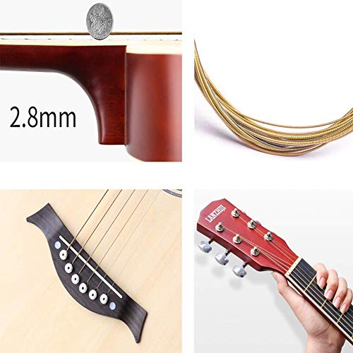 DYB Guitare pour Enfants, Guitare débutant Adulte Unisexe Corde en Acier Main Droite 41 Pouces Instrument de Musique de… - Les Beatles, Paul McCartney, John Lennon, RIngo Starr, George Harrison DYB Guitare pour Enfants, Guitare débutant Adulte Unisexe Corde en Acier Main Droite 41 Pouces Instrument de Musique de… – Image 4
