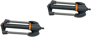 Housoutil 2 Peças Aspersor De Jardim Automático Aspersor De Água De Gramado Aspersor De Água Automático Mangueira De Água Bico Do Pulverizador Aspersor De Gramado Aspersor De Jardinagem