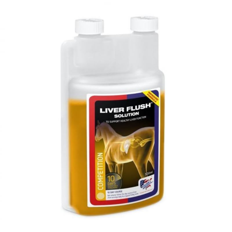 Liver Flush - Equine America - 500 ml Ayuda a reforzar y Mantener Las Funciones de un hígado Saludable