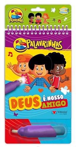 Aquabook – 3 palavrinhas – Deus é nosso amigo: