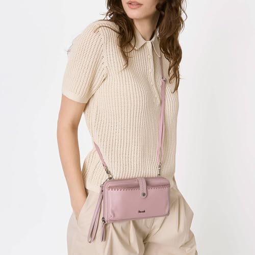 Image of The Sak Iris Smartphone Crossbody Purse - Small Women's Cellphone Bag & Wallet For Everyday- Convertible Wristlet With Zipper