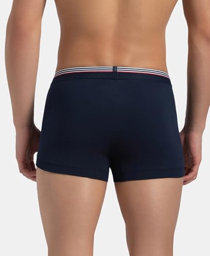 Image of Jockey UI22 Men Super Combed Cotton Rib Trunk with Ultrasoft Waistband