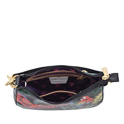 Image of Anuschka Women's Original Hand-Painted Genuine Leather Small Convertible Hobo