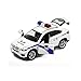 JPJBY 1:24 per BMW X6 Fuoristrada Modello di Auto della Polizia Simulazione Giocattolo Auto Decorazione Regalo Decorare Modellino Auto (Color : White)