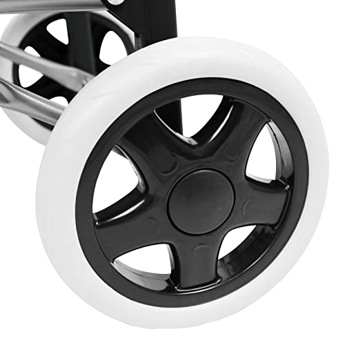 Einkaufstrolley 30L mit Farbwahl klappbarer Einkaufsroller Trolley Tasche Shoppingtrolley Einkaufswagen (Rot) – Bild 6