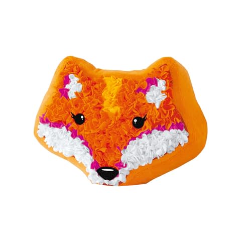 Jeu éducatif animaux en tissu orange pour occuper les enfants le mercredi