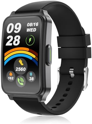 Fitness Tracker (Answer/Make Call)，Smart Watch 24/7 Heart Rate Sp...