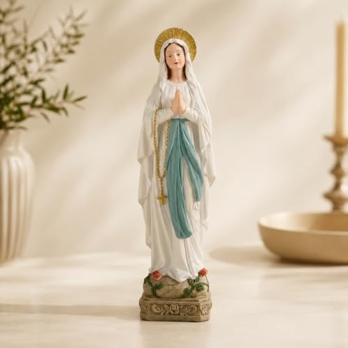Estatua Nuestra Señora de Lourdes 11 pulgadas
