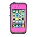 FAVOLCANO® Redpepper Waterproof Shockproof Dirtproof Snowproof Protection Shell for iPhone 4 4S (Pink)