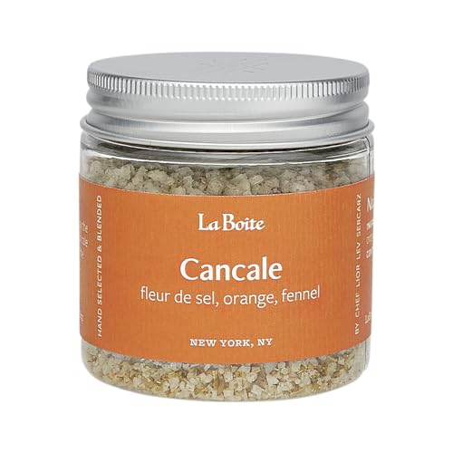 La Boite CANCALE Spice Blend Seasoning with Fleur de Sel, Orange, Fennel for Seafood, Chicken, Vegetables, Finishing 3.0oz image 5