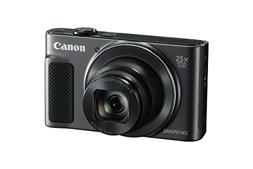 Canon PowerShot SX620 HS Cámara compacta 20.2MP 1/2.3' CMOS 5184 x 3888Pixeles Negro - Cámara digital (20,2 MP, 5184 x 3888 Pixeles, CMOS, 25x, Full HD, Negro)