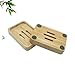 Produktbild Soap Box Glatte Werkzeuge Ablaufloch-Halter Zubehör Speicher Badezimmer Haus Einfach Tray moldproof Bamboo Dish