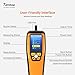 Temtop Air Quality Monitor CO2 Detector Professional Carbon Dioxide PM2.5 PM10 Formaldehyde Temperature and Humidity Monitor w/Audio Alarm Data Export (M2000 2nd)
