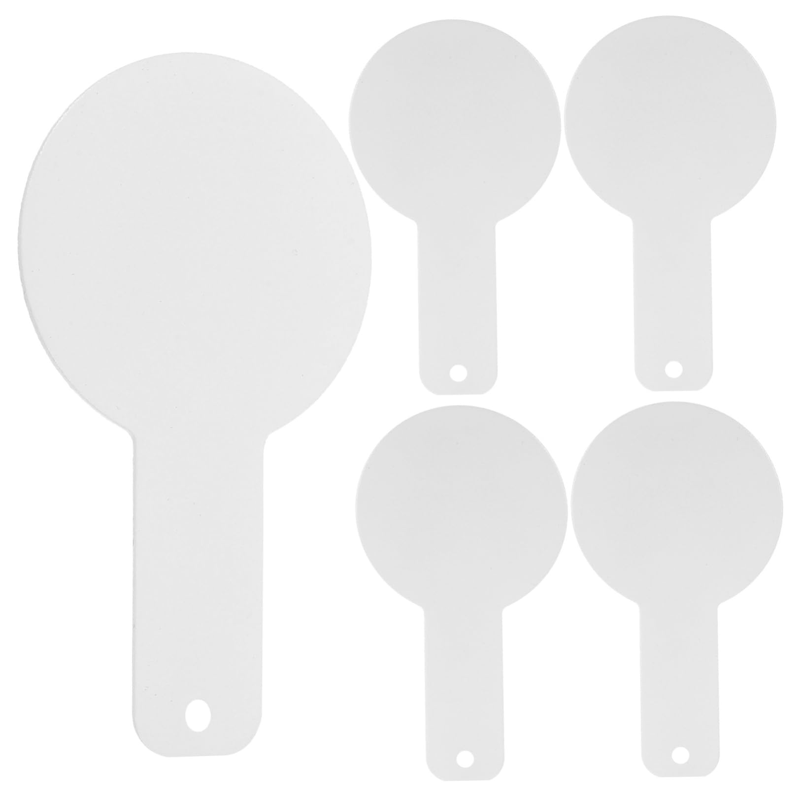 TOYANDONA Iron Targets for Shooting 5pcs Training Targets Steel for Game Practice Games