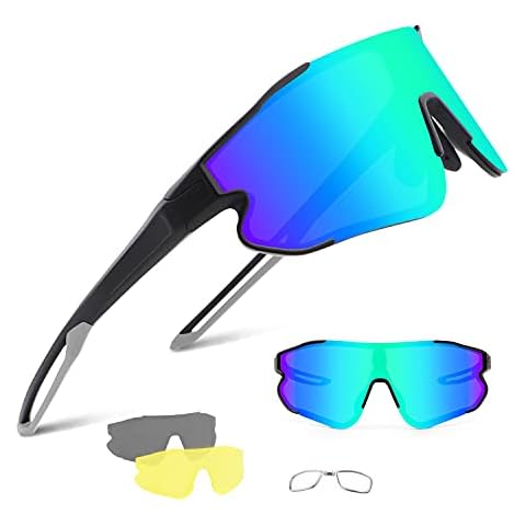 BangLong Polarisierte Fahrradbrille Sonnenbrille Herren Damen Cover