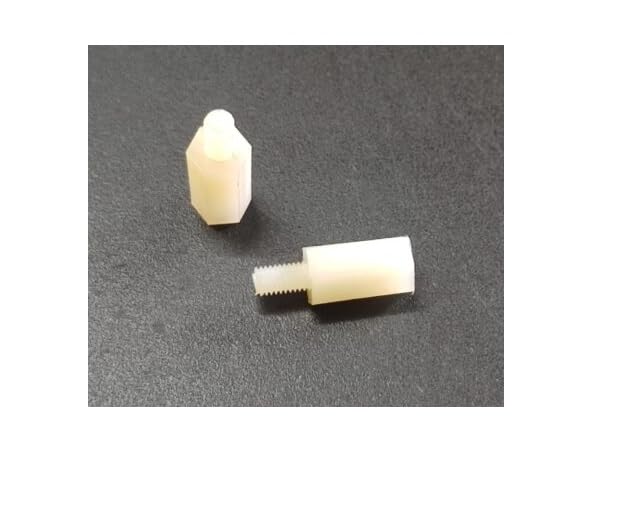20 PCS M3 10mm height bolt PCB Spacer Stackable nylon studs (B0CFFXSHGH) Amazon Price History, Amazon Price Tracker