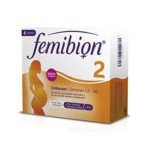 Femibion 2 Complemento Alimenticio Prenatal, 28 Tabletas + 28 Cápsulas